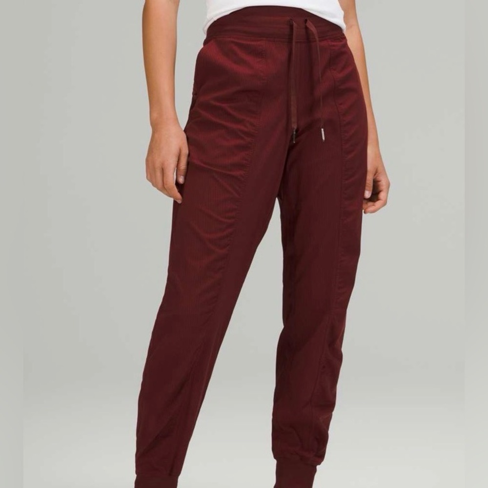 NWT Lululemon Dance Studio Mid Rise Jogger Size 12 in Red Merlot